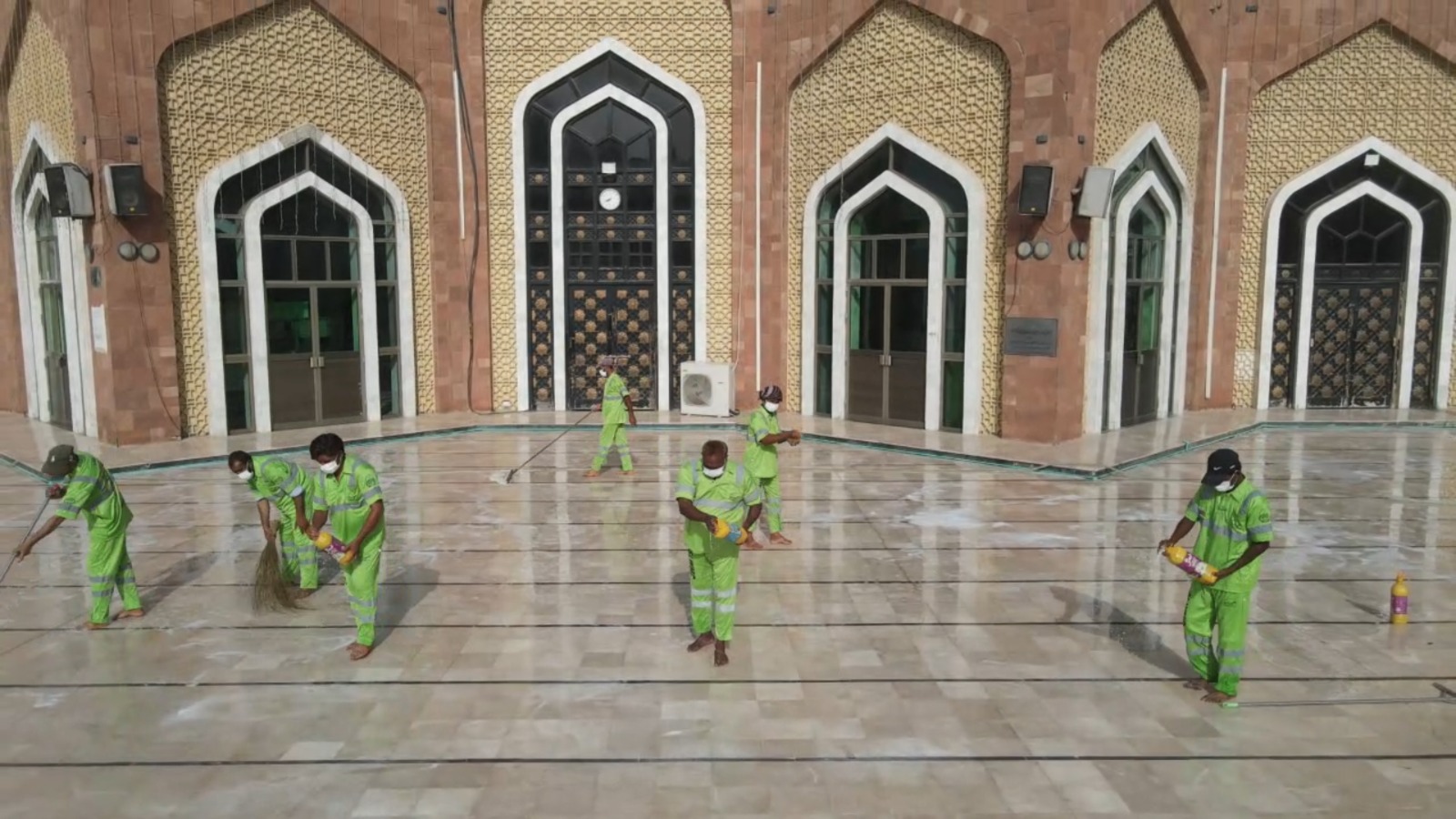 Darbar Baba Fareed Cleaning 8